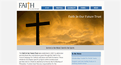 Desktop Screenshot of faithinourfuture.org